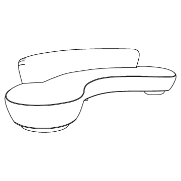 Freeform Curved Sofa | HOLLY HUNT