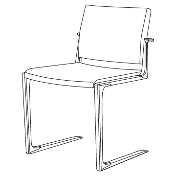 Shadow Dining Chair 19-75 Inch