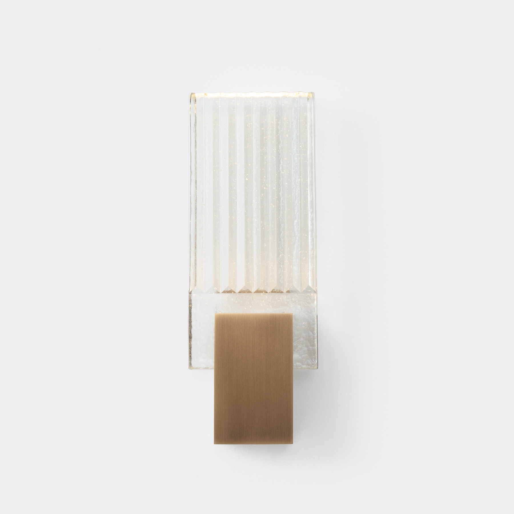 Pleated Glass Sconce | HOLLY HUNT UK