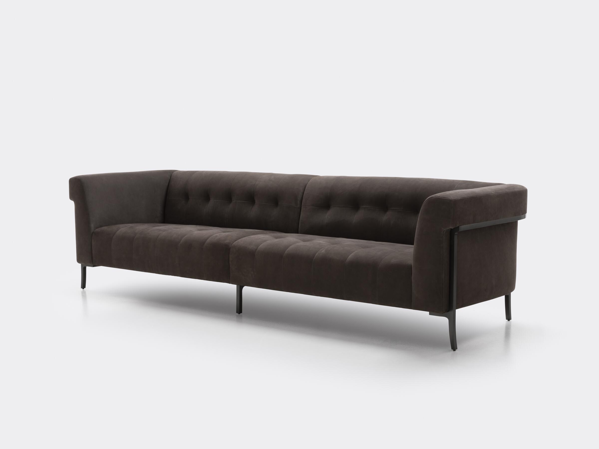 Sheffield Sofa, 115in, Nordic: Cacao