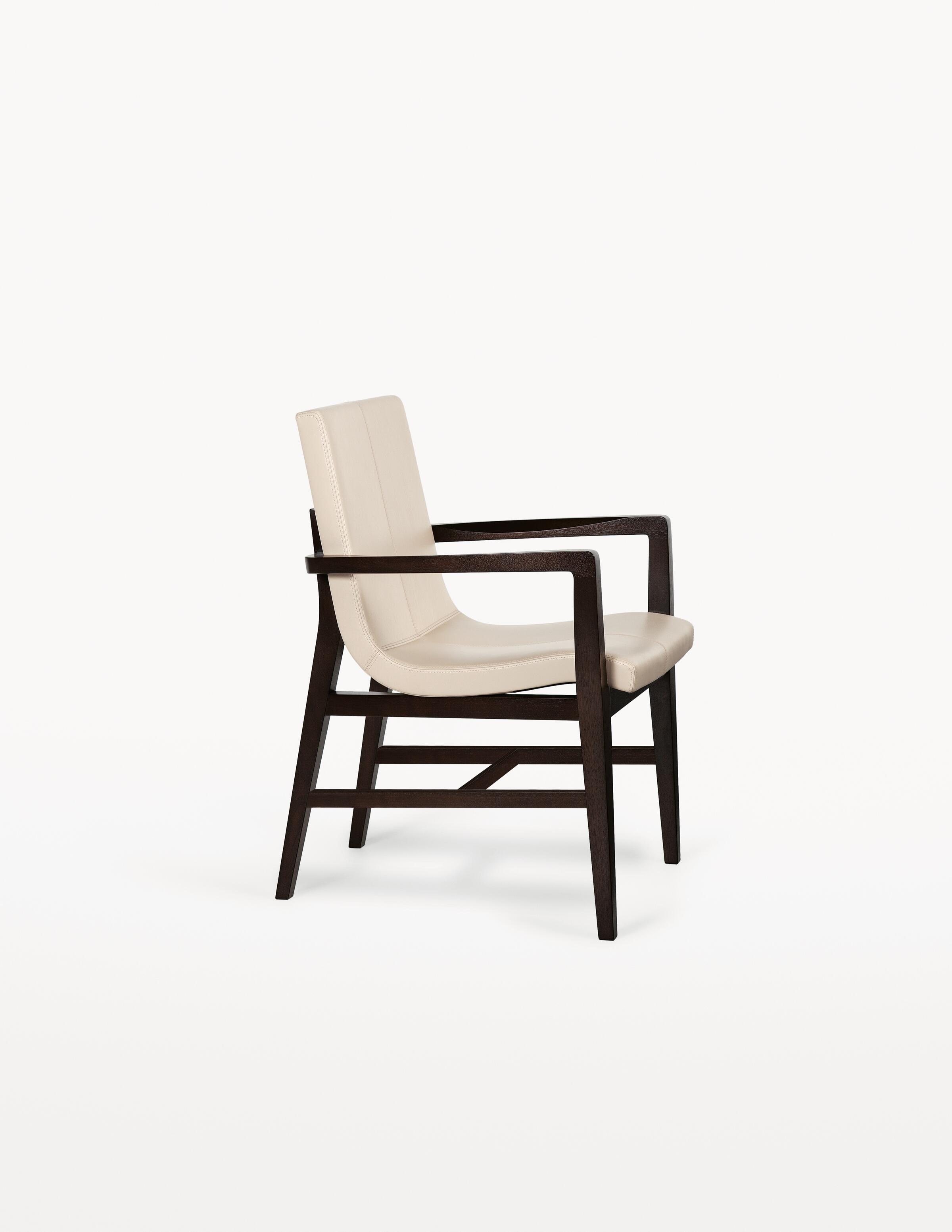 Siren Dining Arm Chair with stretcher