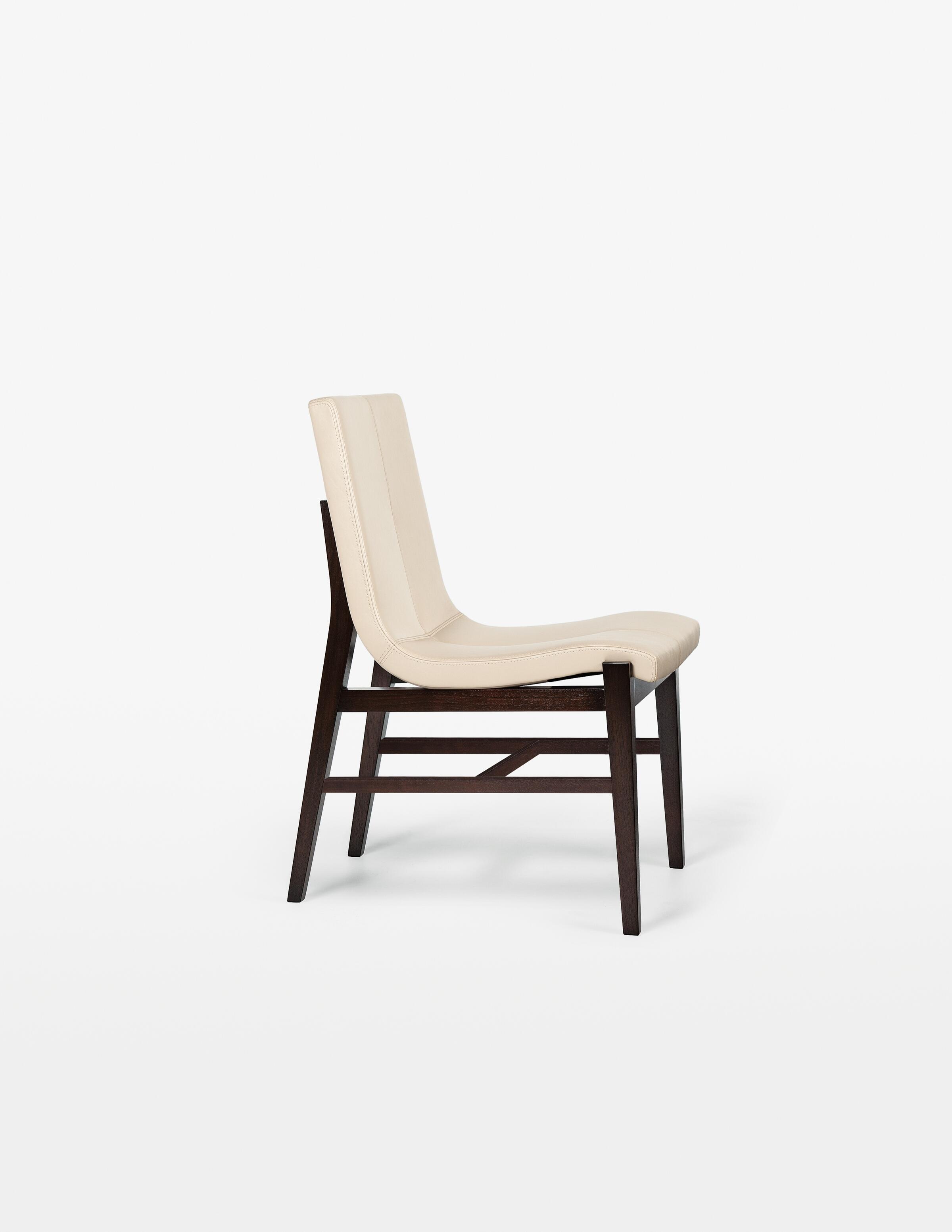 Siren Dining Side Chair with stretcher