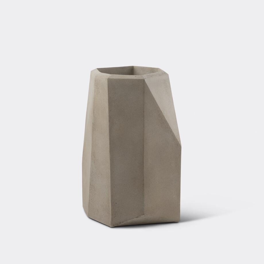 Cachalot Planter, New Aged Stone, Tall