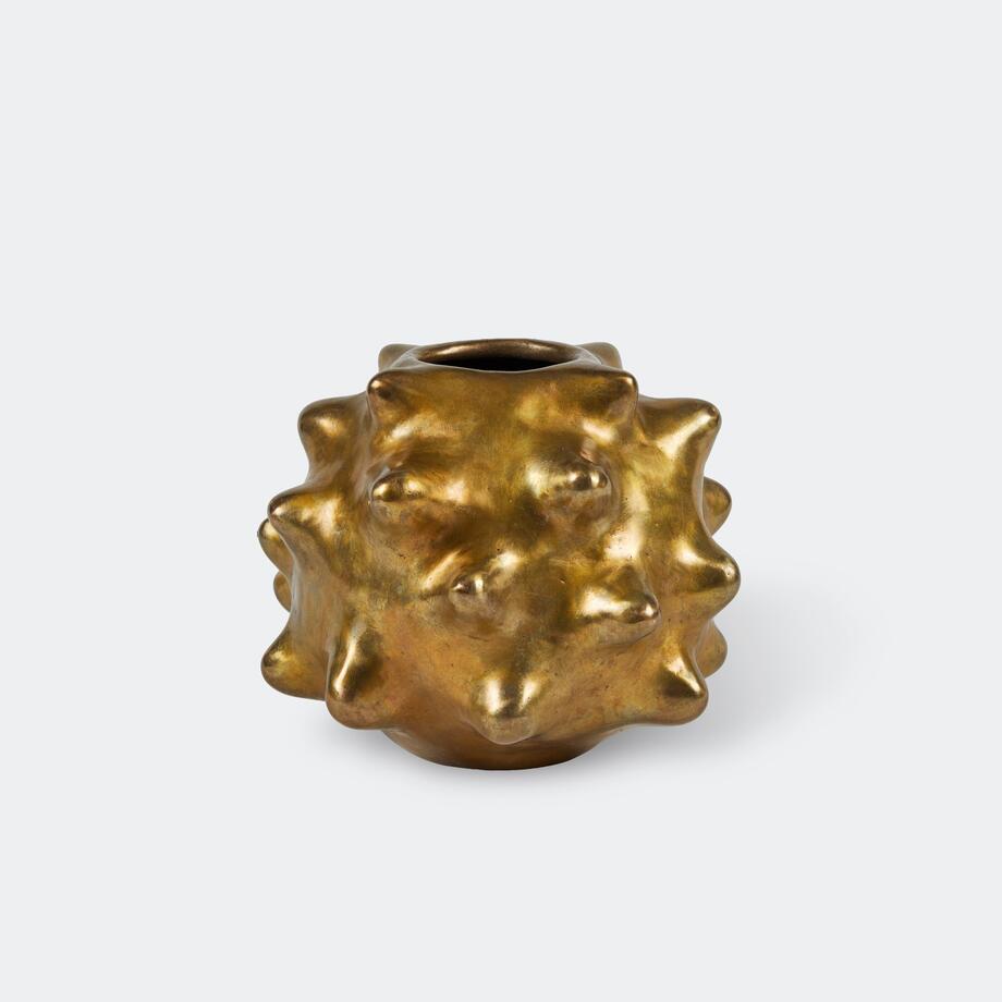 Lola Vase, Golden Bronze